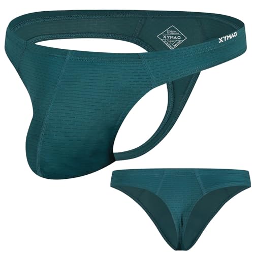 Men's Thong Sexy T-string Low-Rise Breathable G-string Comfortable Underwear Mens T-back