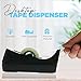 Desktop Tape Dispenser - Non-Skid Base - Weighted Tape Roll Dispenser - Perfect for Office Home School (Tape not Included) 2 Pack