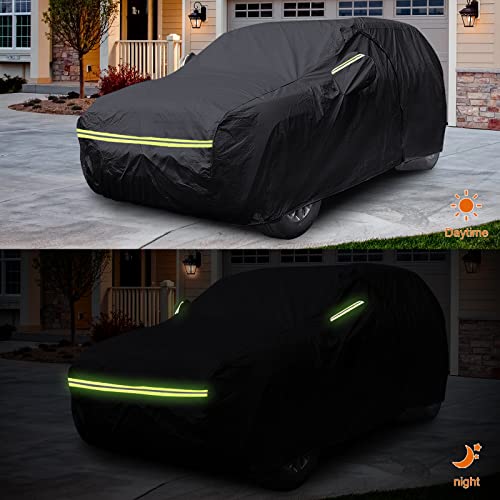 Image of Waterproof Car Cover Compatible with Acura RDX Base 2013-2025, Technology, Advance, A-Spec, A-Spec Advance and PMC Edition for Snow Rain Dust Hail Protection