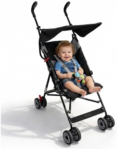 Carrinho de Bebê Passeio Tipo Guarda Chuva Viagem Compacto Turim ...