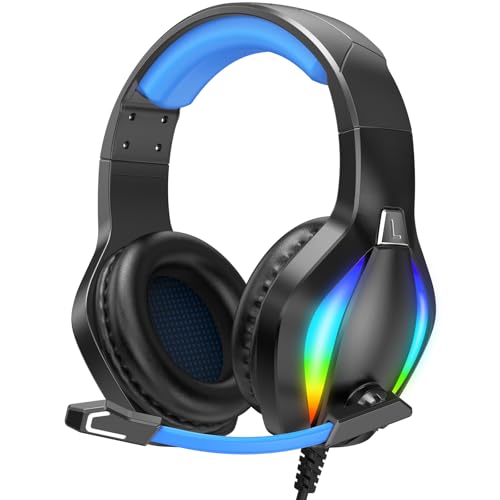 Ya en mundofriki.es: Genérico Auriculares con Cable para Juegos para Xbox, PS4, PS5, PC, Switch,Auriculares para Juegos con micrófono, Auriculares con cancelación de Ruido con Conector de 3,5 mm