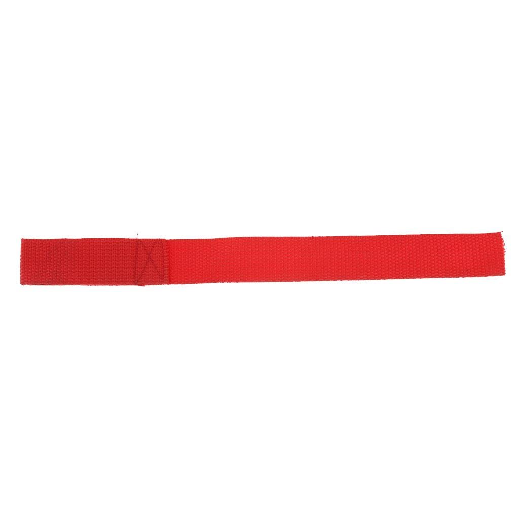 Correa Roja De Poliéster Con Gancho Del Cabrestante Winche Universal ATV Parts 8cm / 3.15 Inch