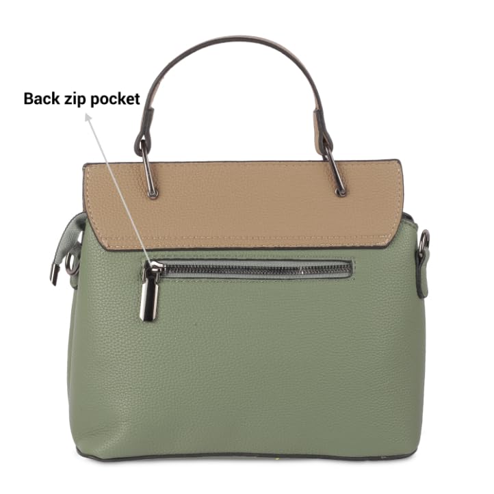 Image of Mochi Women Stylish Two-Tone Casual Sling Bag