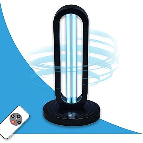 UVILIZER Tower - UV Light Sanitizer & Ultraviolet Lamp w/Remote Control (Portable UV-C Cleaner for Home, Baby Room, Office | 38W UVC Disinfection Bulb | Kill Germs, Bacteria, Virus | USA) Cover