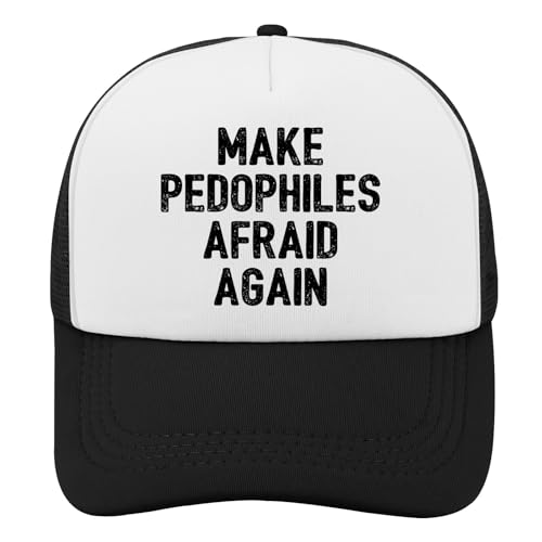 Make Pedophiles Afraid Again Gorra Trucker Hombre miniatura 1