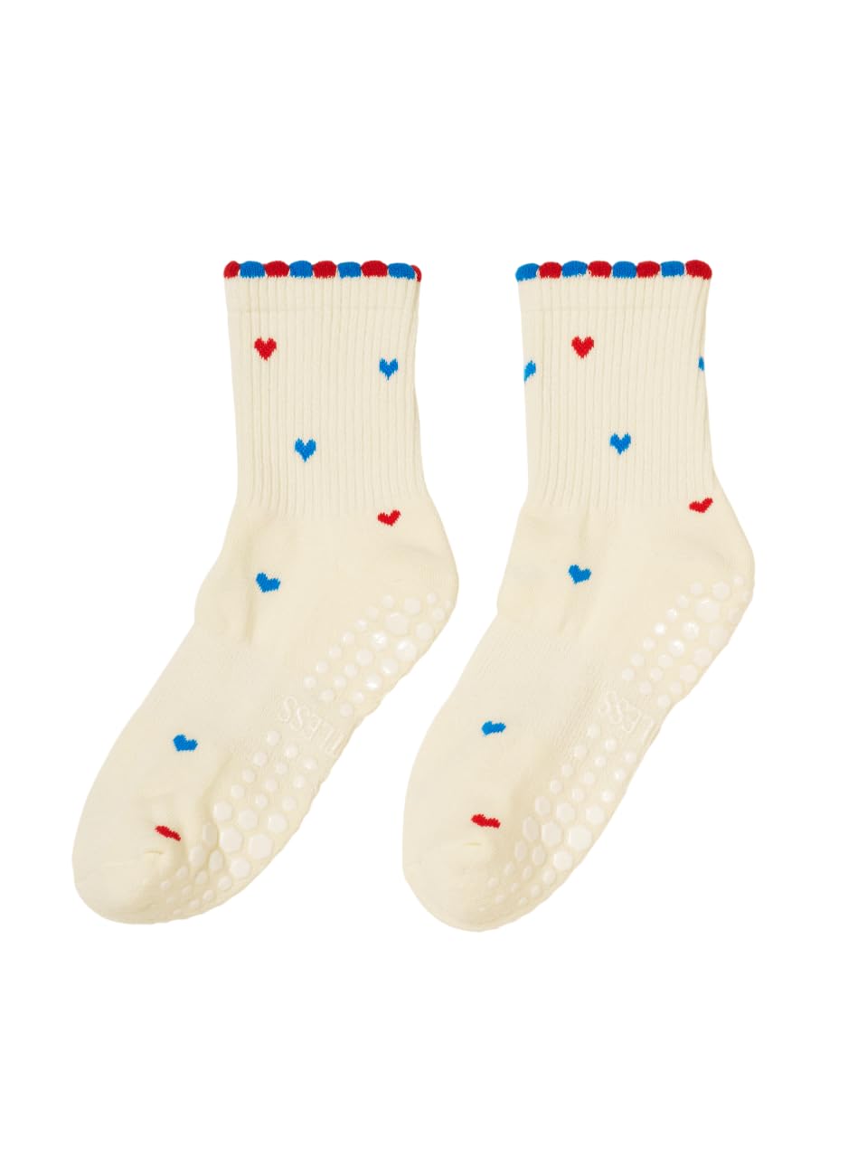 Shapes Studio Pilates Grip Socks for Women, Non-Slip Reformer Pilates Socks, Cute Grippy Socks for Barre, Yoga &amp; Workout