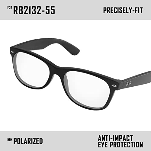 Image of Polarized Replacement Lenses for Ray-Ban Wayfarer RB2132 Sunglass