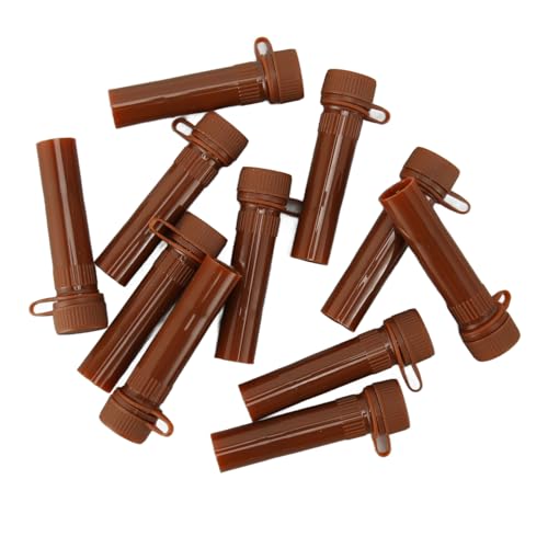 500pcs Microcentrifuge Tubes 1.5ml, High Purity Polypropylene Lab Centrifuge Tube with Safety Lock, Reusable, for Liquid Small Sample Storage, Bead or Seed Storage (Flat Bottom,