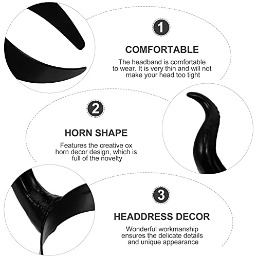 SHERCHPRY Cerchietto per capelli in corno di bue