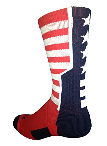 TCK Stars and Stripes Perimeter Crew Socks