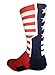 TCK Sports USA American Flag Stars and Stripes Crew Socks