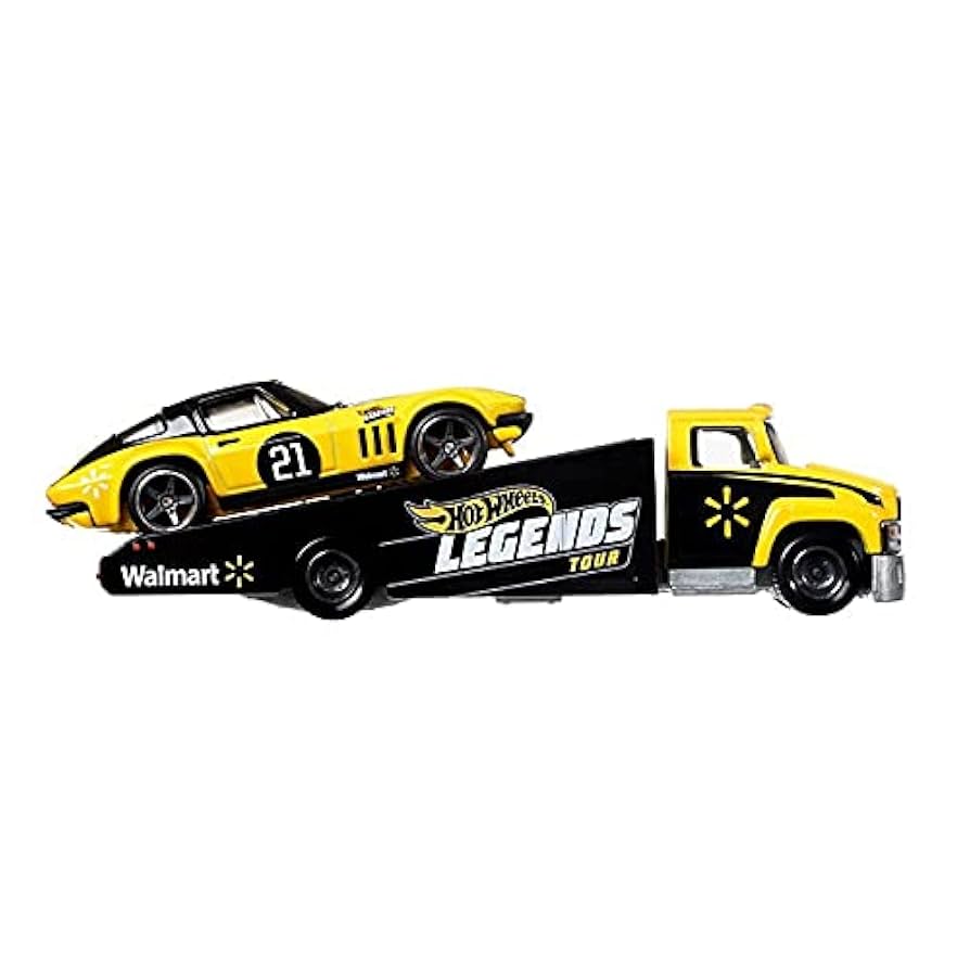マテル　ホットウィール　レジェンドツアー　チーム　トランスポート　限定 Legends Tour 2022限定、黄色いチーム・トランスポートが
