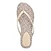 Calvin Klein Women's Cruzy Flip Flop, Chic Cloud 150, 10