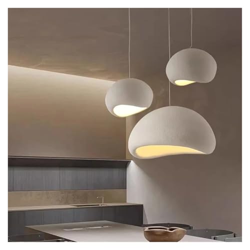 Lustre nordique moderne E27 LED gris 80cm pour table à manger - 4