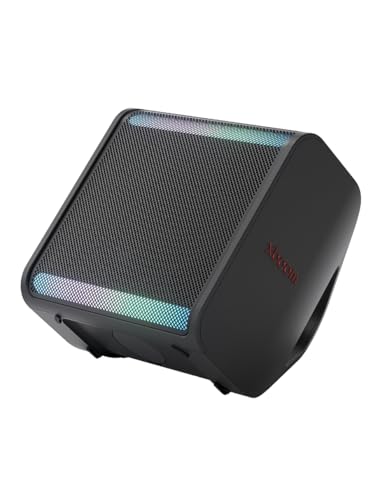 LG xboom Stage 301 AI by will.i.am | Portable Bluetooth Speaker | Stereo Sound with AI and Intelligent Calibration | 12 hrs Battery | IPX4 Waterproof | Karaoke and DJ App