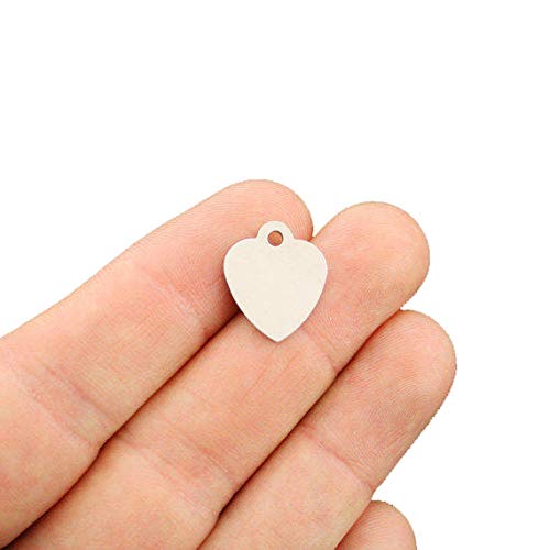 Beach Stainless Steel Charms - Toes in The Sand Wine In My Hand - Smaller Size Heart - Exclusive Line - Quantity Options - BFS2324