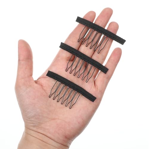 40 Piezas Clips y Peines para Pelucas de 6 Dientes miniatura 3