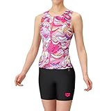 arena(アリーナ) フィットネス水着 レディース フィットネスセパレーツ Lサイズ 差し込みパッド セパレート フィットネス向け AS5SWF50L