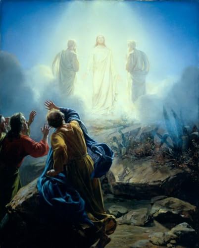 Peinture à l'huile Carl Heinrich Bloch faite main sur toile de musée
