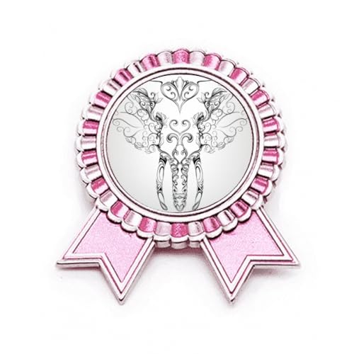 Broche éléphant Mammouth pour personnaliser un vêtement uni sans effort