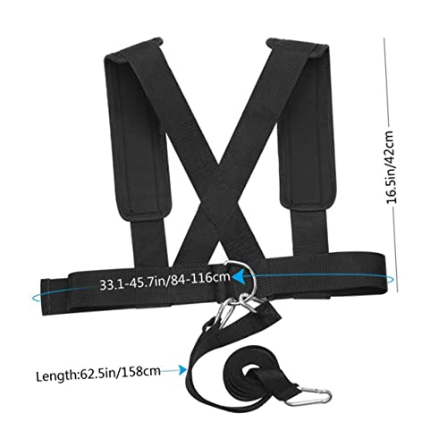 Ceinture de résistance en polyester pour développer sa puissance de sprint