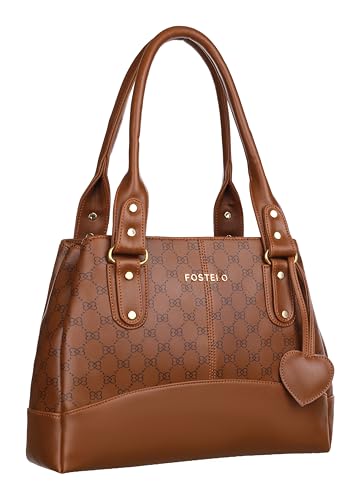 Image of Fostelo Women's Catlin Satchel Tote Handbag for Women | Ladies Purse | Stylish Shoulder Bag | Gift For Women