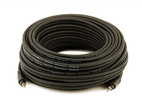 Cable de audio estéreo macho a macho Monoprice 105583 para eliminar distancias y ruidos de fondo