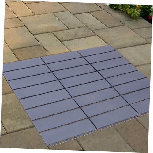 Dalles de sol emboîtables Veemoon 6 pièces pour extérieur et balcon - 4