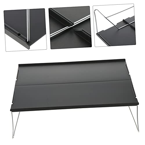 Table camping aluminium ultra légère avec accessoires pratiques - 6