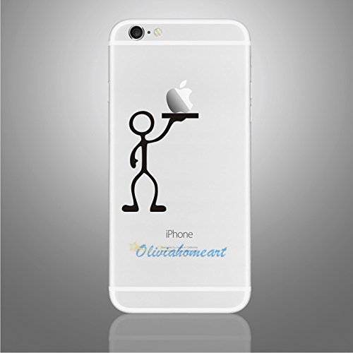 Stickman Iphone 6 Decals Iphone Vinyl Decal Stickers 4.7" for Iphone 6