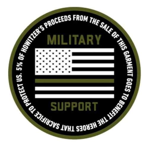 Howitzer Style Men's T-Shirt Fight For Freedom Military Grunt MFG3