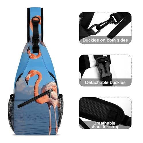 Bolso Cruzado Sling Bag Casual para Senderismo miniatura 3