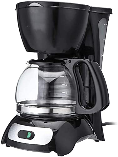 Coffee Machine Electric Drip Machine (0.6L 4 Cups), Automatic Insulation Permanent Filter, Suitable for Making Fragrant Milk Tea And Coffee