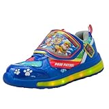 [Paw Patrol] 光る靴 パウパトロール 子供 キッズ 男の子 女の子 スニーカー パウパト グッズ キャラクター 15cm 16cm 17cm 18cm 19cm グッズ プレゼント (チェイス, 18.0 cm)