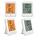 Digital Temperature Humidity Meter Thermometers Hygrometer Desktop LCD Display Meter Gauge Weather Stations