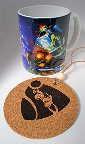 HobbyElx Taza y Adorno Rocket League