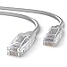 Produktbild Mr. Tronic 20m Ethernet Netzwerk Netzwerkkabel | Patchkabel | CAT5E, CCA, UTP | RJ45 Stecker | LAN Kabel für Gigabit Internet Netzwerke | Ideal für PC, Router, Modem, Switch, Smart TV (20 Meter, Grau)