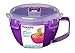 Sistema Microwave Noodle Bowl Microwave Food Container 940 ml BPA-Free Assorted Colours