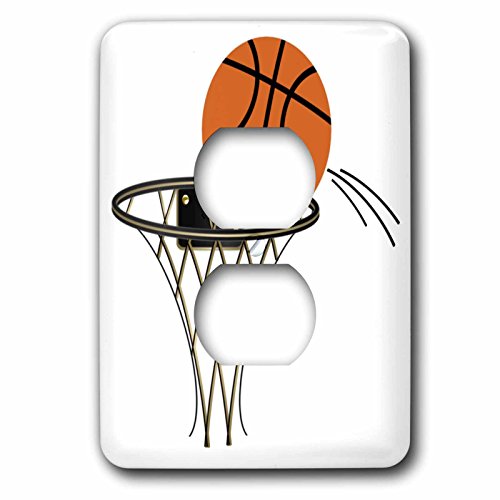 Panier de basket-ball interrupteur décoratif et robuste 3Drose - 3
