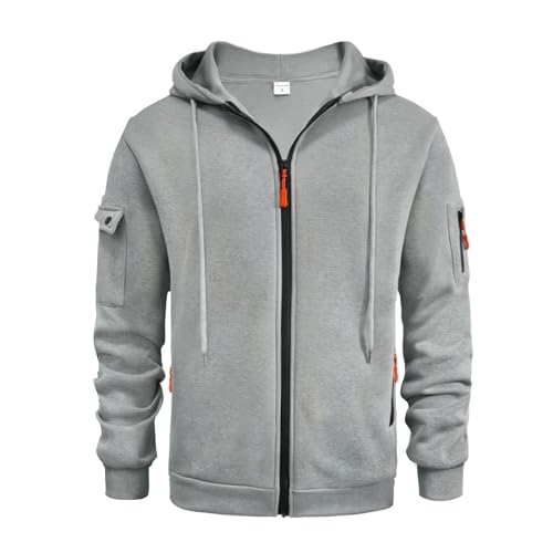 Ymosrh Men's Sweatshirts Hoodies, Long Sleeve Hooded Sweatshirts Casual Athletic Workout Fall Winter Hoodie Pullover, M-3XL