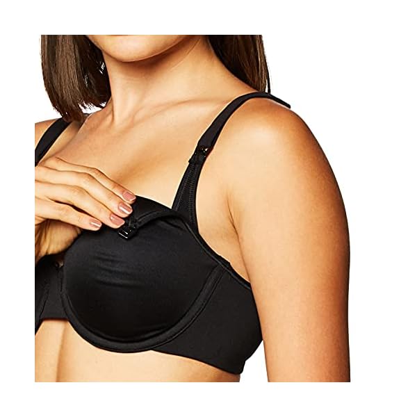 Playtex-Womens-Maternity-Shaping-Foam-Underwire-Nursing-Bra-US4959 Playtex Women's Maternity Shaping Foam Underwire Nursing US4959 Bra, Black, 34D/DD
