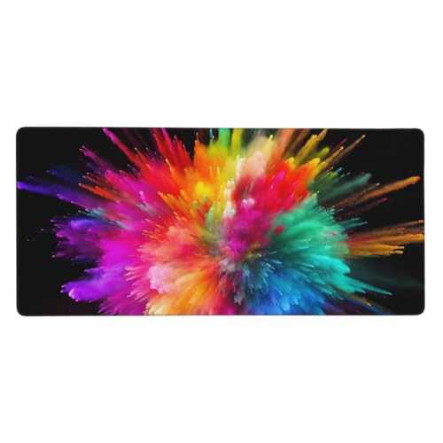 Tapis de souris de jeu 80 x 40 cm antidérapant pour éliminer les douleurs de poignet au bureau