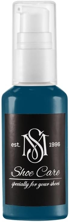 Nutritive Leather Spray - NCS S 5540-B Near Black Navy - Deep Conditioning & Shoe Color Restoration for Smooth Leather by MAVI STEP - 1.70 fl oz / 50 ml