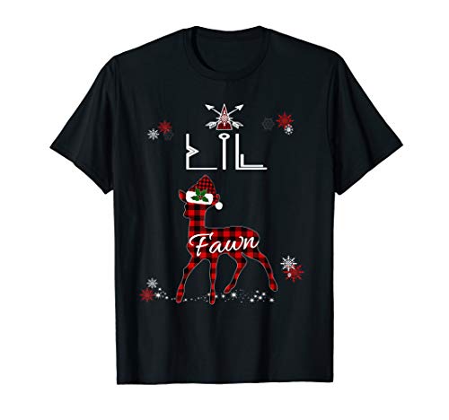 Lil Fawn Deer Baby Matching Group Family Christmas Gift T-Shirt