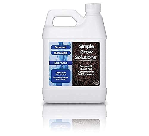Miniatura 2 de Soil Hume Mezcla de algas marinas de ácido húmico, 32 onzas y Root Hume de ácido húmico, paquete de 32 onzas - Simple Lawn Solutions