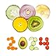EASCANDY Edelstahl Schneide- und Reibezubehör für Thermomix TM6, TM5 – Reversible Slicer und Reibe für Gemüse und Obst