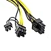 immagine 1Chenyang PCI-E PCI Express ATX maschio a doppio pin & 6PIN femmina video di prolunga splitter cavo di alimentazione