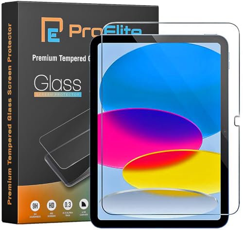 Image of ProElite Case Cover for Apple iPad 10th Generation, Transparent case Cover with Pencil Holder for IP