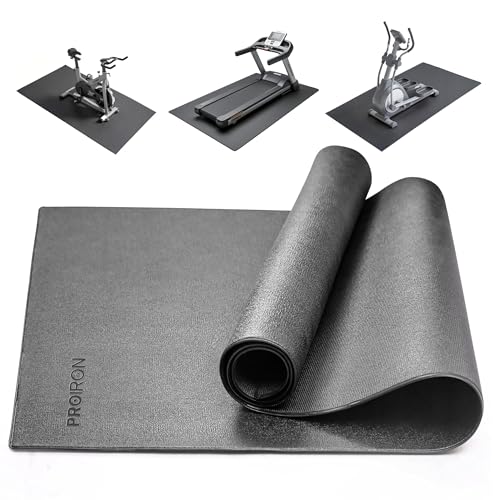 PROIRON Heavy Duty Exercise Equipment Mat Non-slip Noise Reduction Floor Protector Mat for Treadmills Bikes Rowers Cross Trainers and Other Gym Equipment