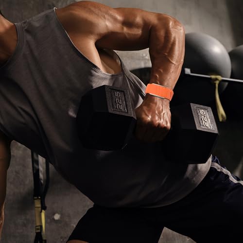 Image of omee Silicone Sport Band Compatible with Whoop 5.0 Band Strap Men Women, Breathable Sport Adjustable Waterproof Replacement Wristbands Straps for Whoop 5.0 Silicone Bands